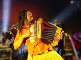 Accordéon et accordéoniste de Madagascar