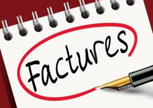 Un musicien ou orchestre qui fait une facture